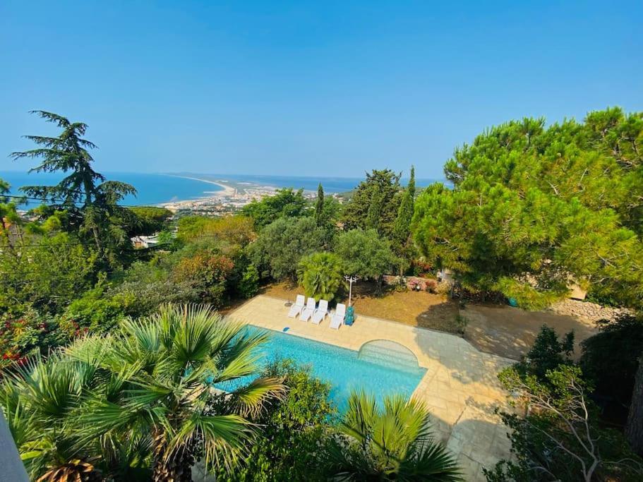 Atlantide - Somptueuse Villa Classee 4 Etoiles - Saint-Clair - Vue Exceptionnelle - Piscine Sète Exterior foto