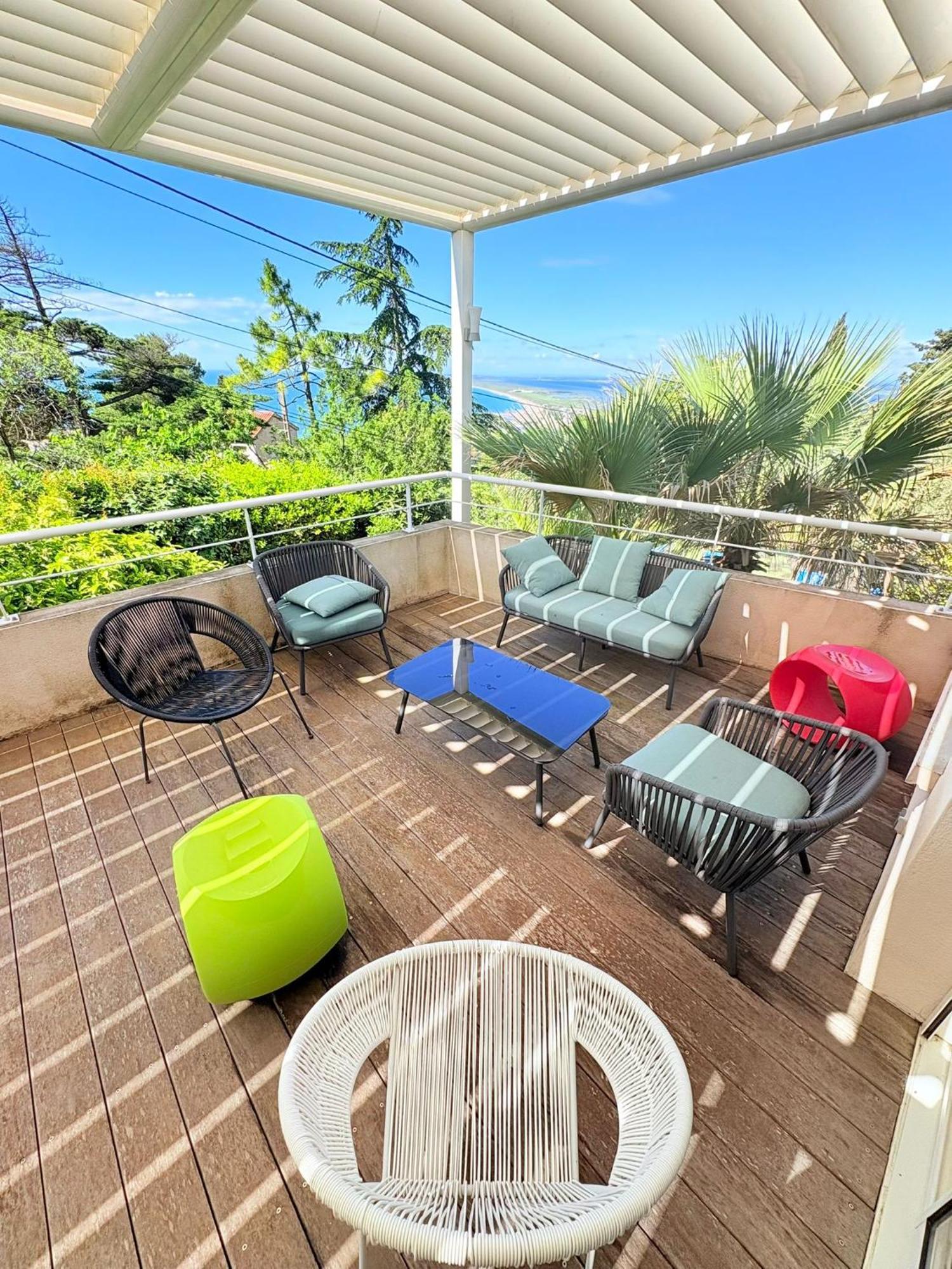 Atlantide - Somptueuse Villa Classee 4 Etoiles - Saint-Clair - Vue Exceptionnelle - Piscine Sète Exterior foto